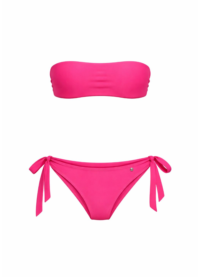 bikini "CAVO" reversible rosa